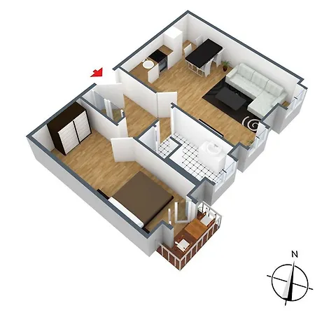 Appartement Zahradni *